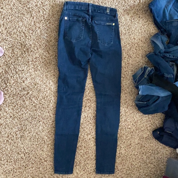 7 For All Man Kind Skinny Jean size 26 - Picture 2 of 4